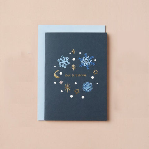 Let It Snow Christmas Card