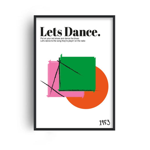 Let's Dance A3 Print