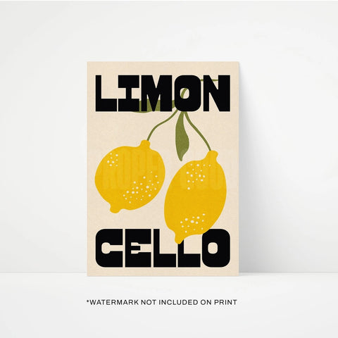 Limoncello A3 Print