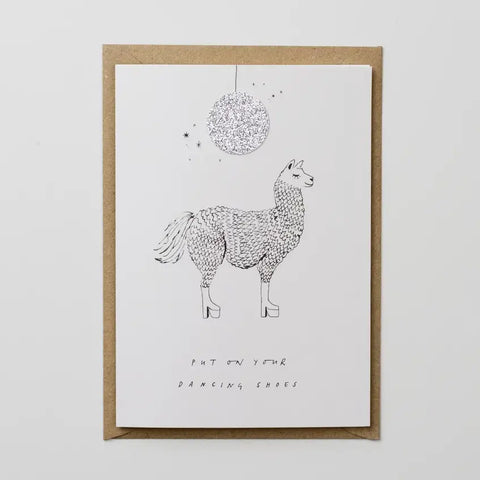 Put On Your Dancing Shoes Birthday Card