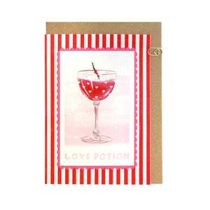 Cocktail Love Potion Card
