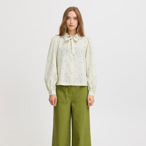 Atelier Reve Lune Bow Blouse & Vandra Trousers