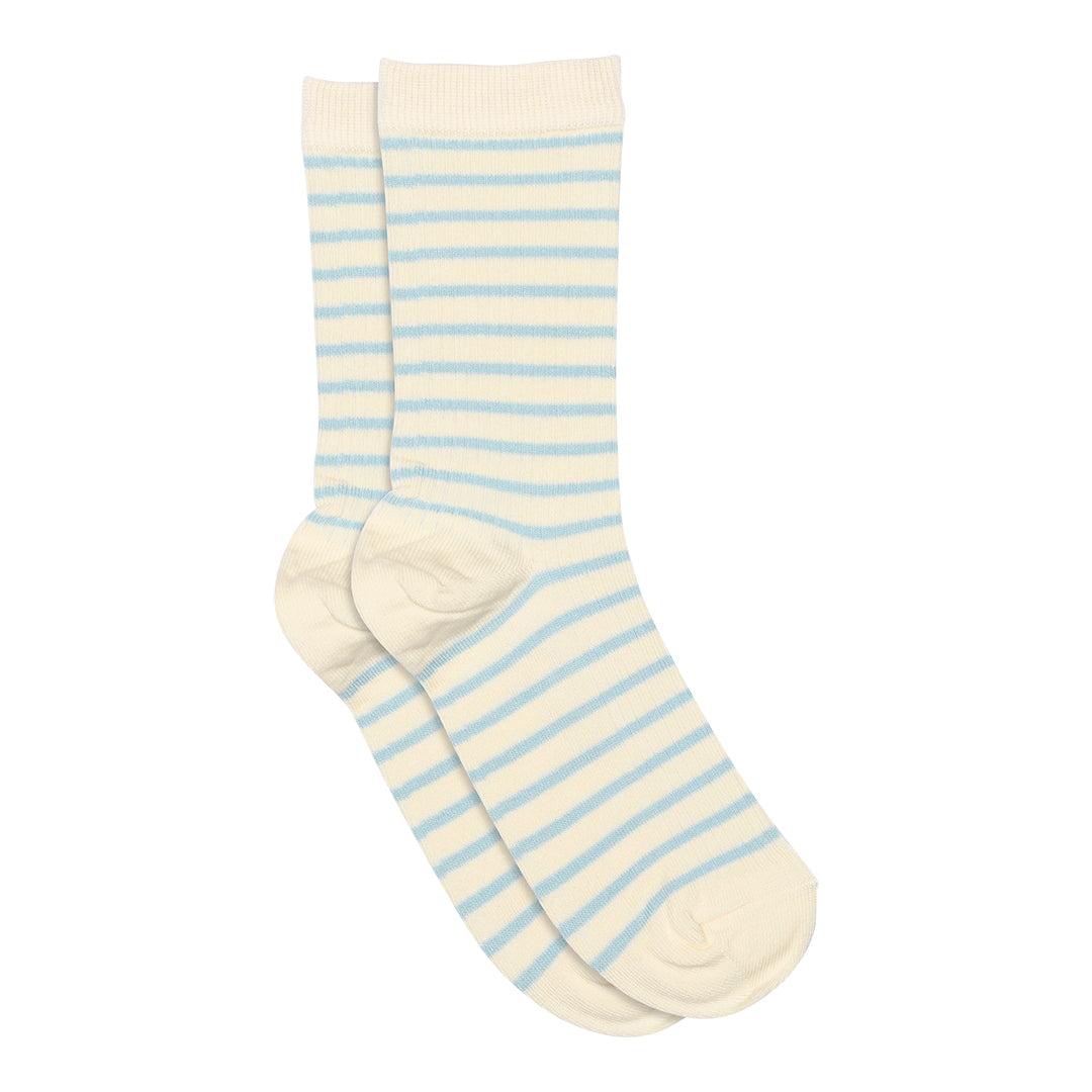 mpDenmark Lydia Aquamarine striped sock