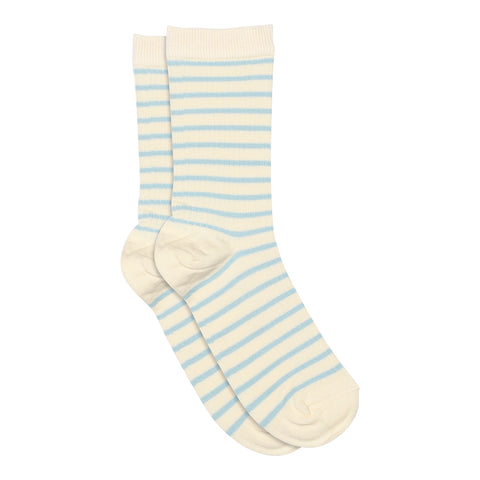 mpDenmark Lydia Aquamarine striped sock