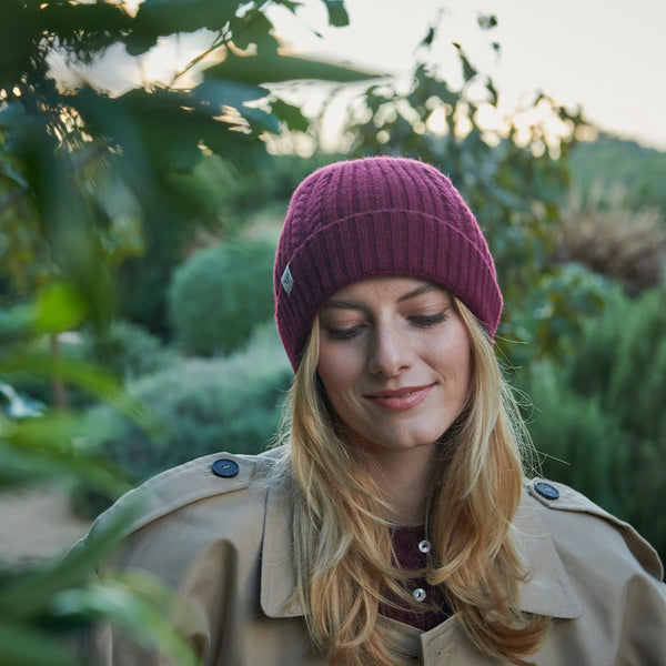 Trondheim Wine Red Beanie