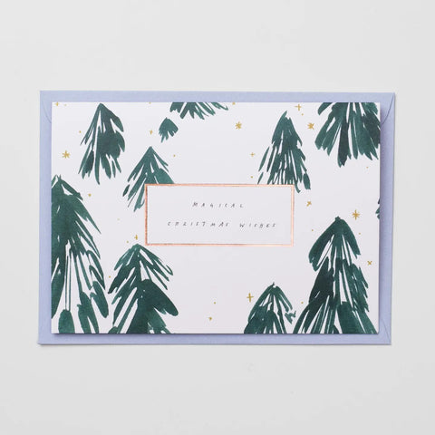 Magical Christmas Wishes Card