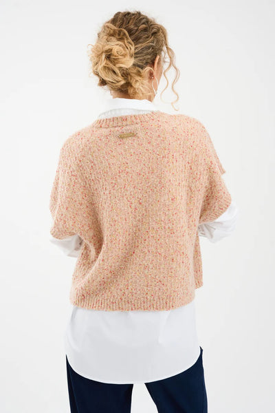 Marian Batwing Confetti Knit