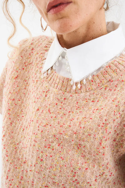 Marian Batwing Confetti Knit