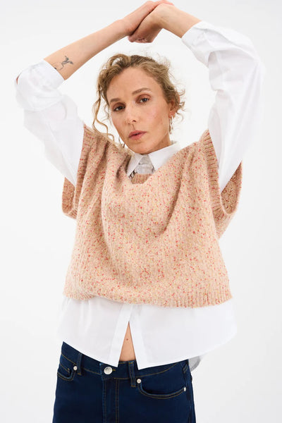 Marian Batwing Confetti Knit