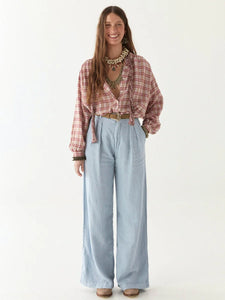 Maison Hotel Marisa Pants Berenson Cielo Infinite
