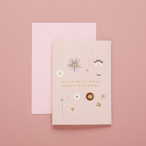 One in a Million Birthday Card