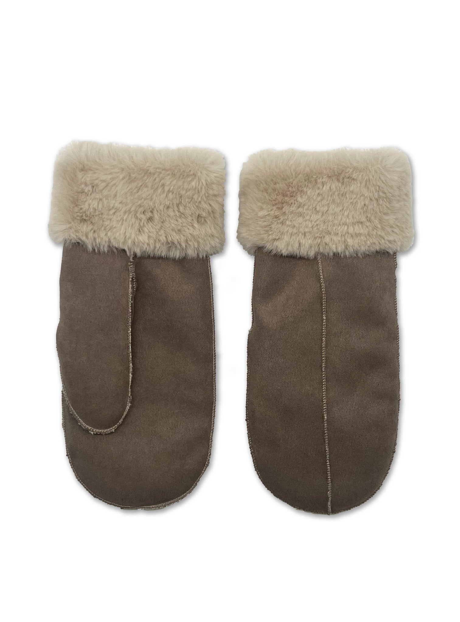 Fleur Mink Mittens