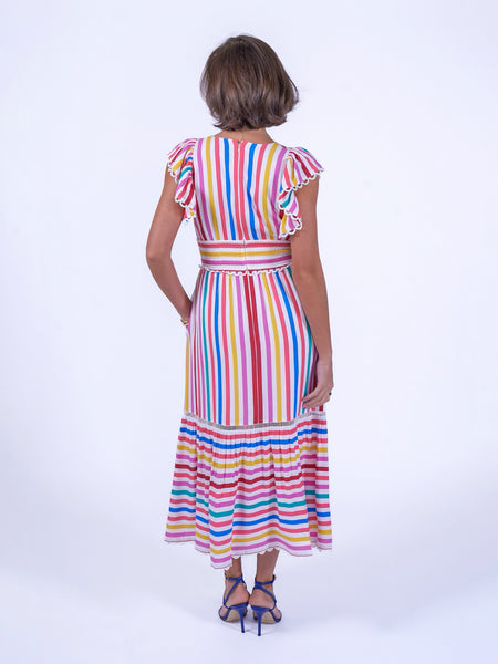 Misha Candy Stripe Dress