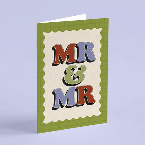 Mr & Mr Wedding Card
