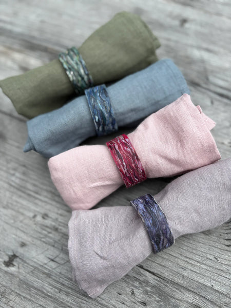 Pink Beach Napkin Ring