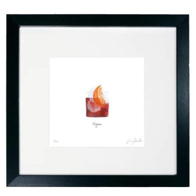 Negroni framed print by Corinne Alexander