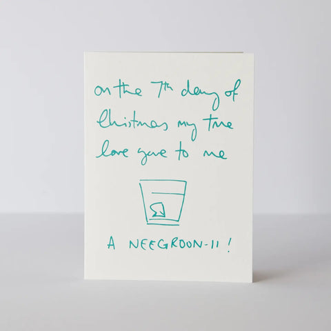 Negroni Christmas Card