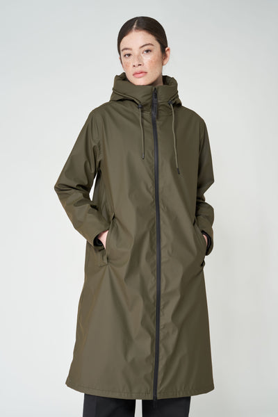 Neige Khaki Rain Coat