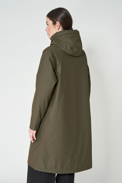 Neige Khaki Rain Coat