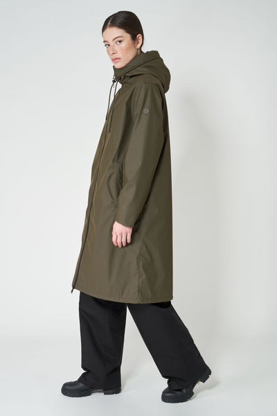 Neige Khaki Rain Coat