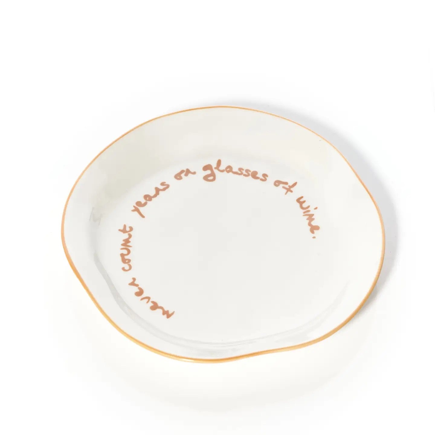 Never Count Statement Plate