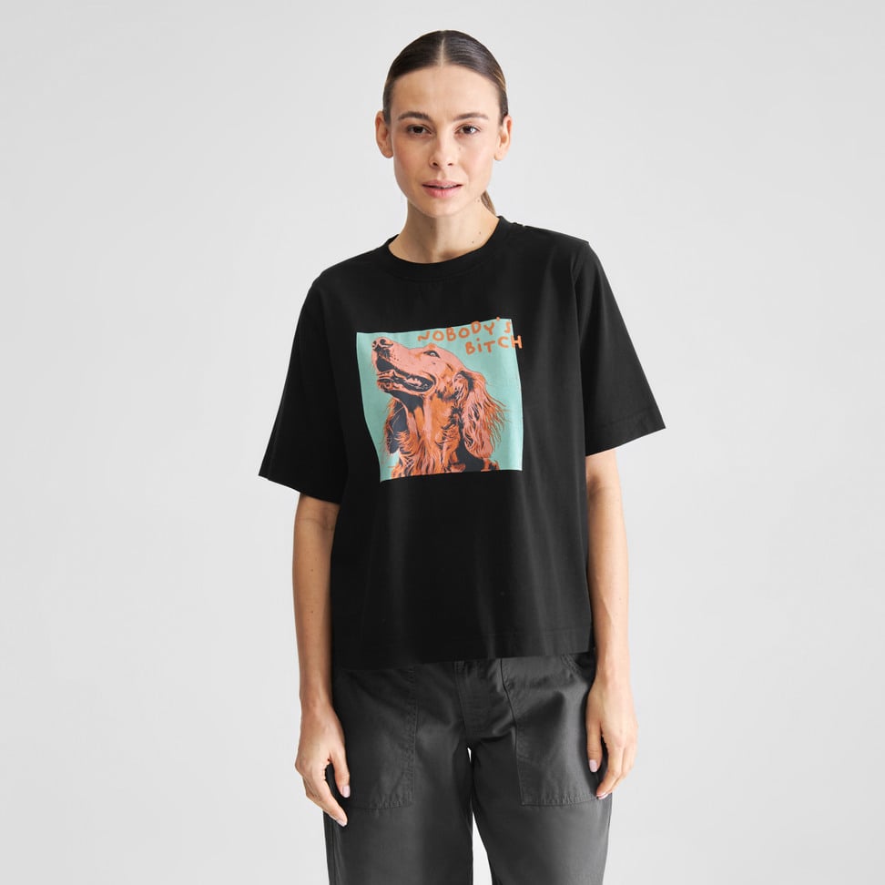 Nobody's B Black Vadstena T-Shirt