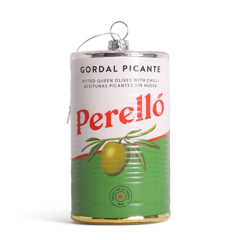 Noello Olives Glass Christmas Decoration