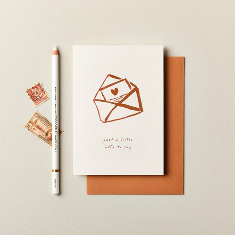 Note To Say Card