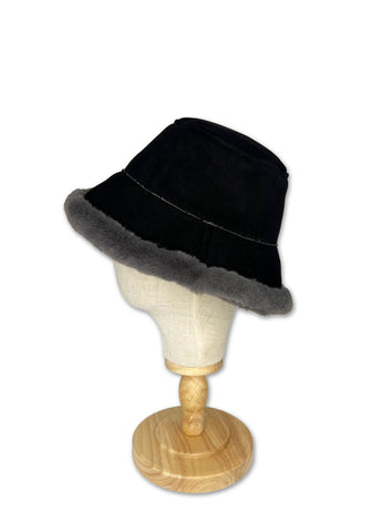 Oakham Black Bucket Hat