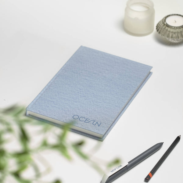 Blue A5 Ocean Waste Notebook