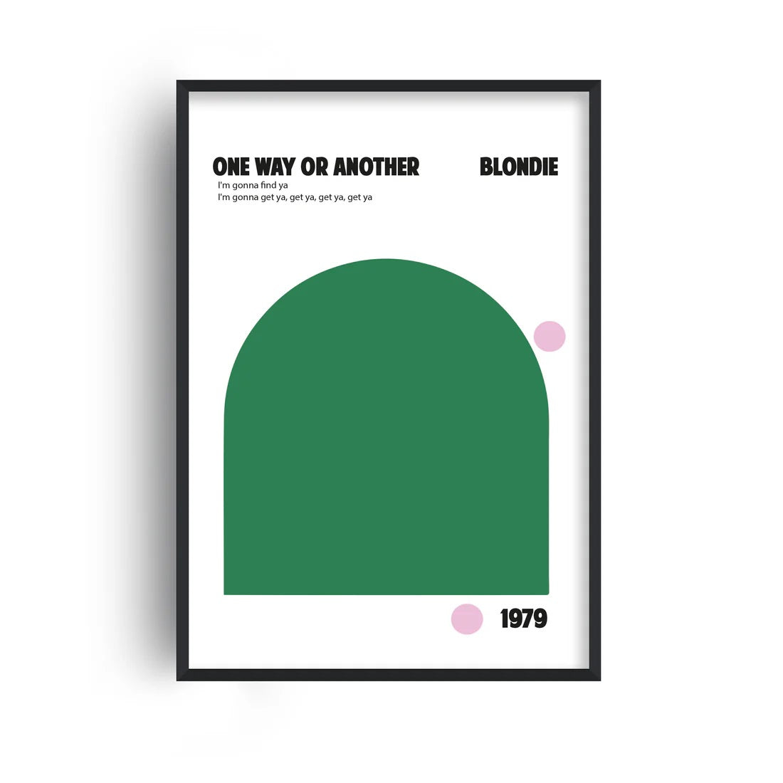 One Way or Another A3 Print