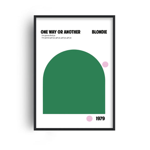 One Way or Another A3 Print
