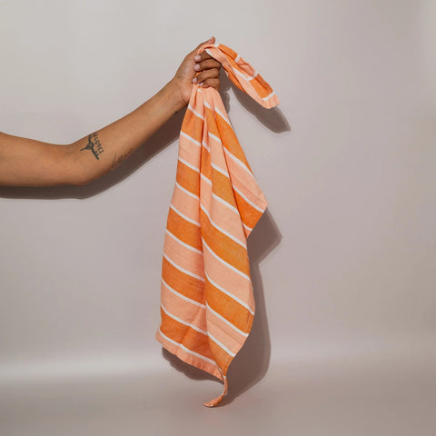 Orange Tea Towel