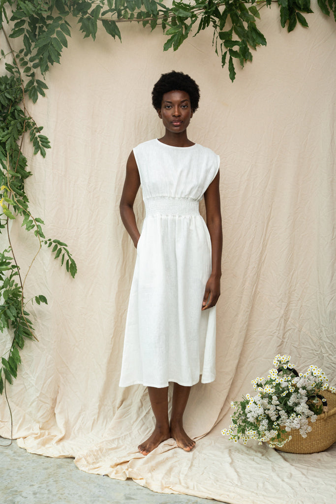 Ottillie-May Linen Dress – The Store Collective