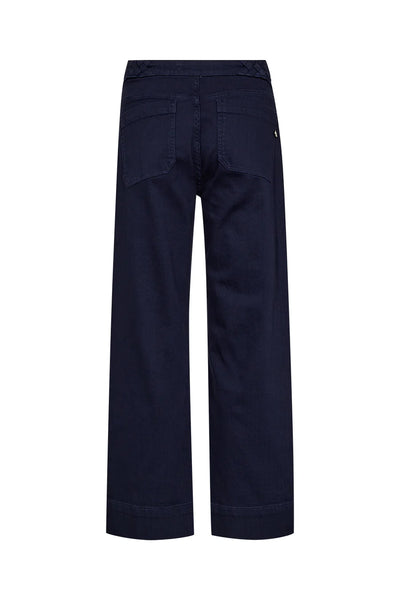 Birkin Paris 70s Culotte Jeans in Midnight Navy from Pieszak