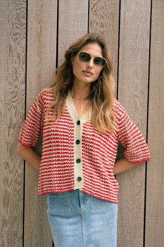 Pieszak Marianne Short Sleeve Cardigan