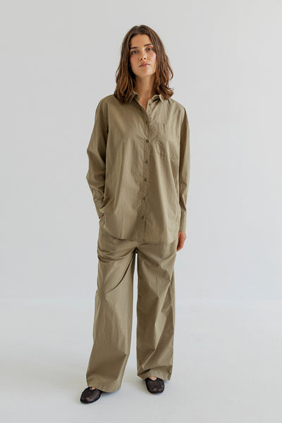 PJ Pale Moss Trousers