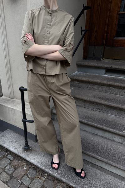PJ Pale Moss Trousers