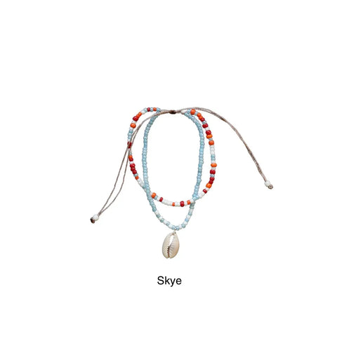 Papuma Skye Beaded Shell Bracelet