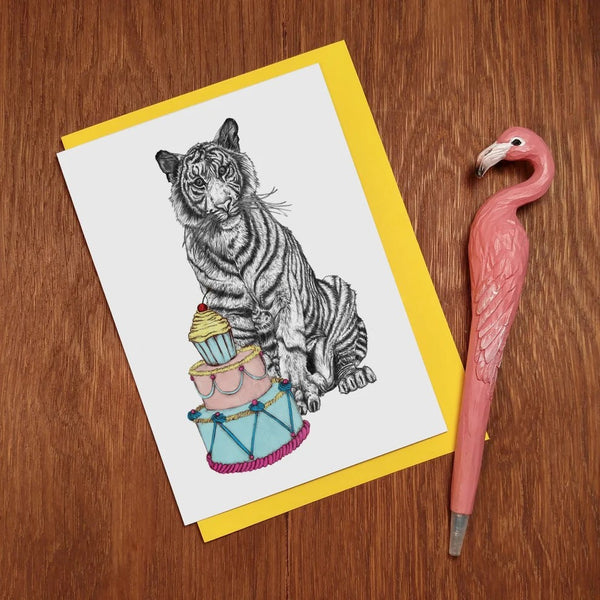 Party Tiger Card