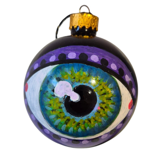 Alice Herrick large hand painted bauble