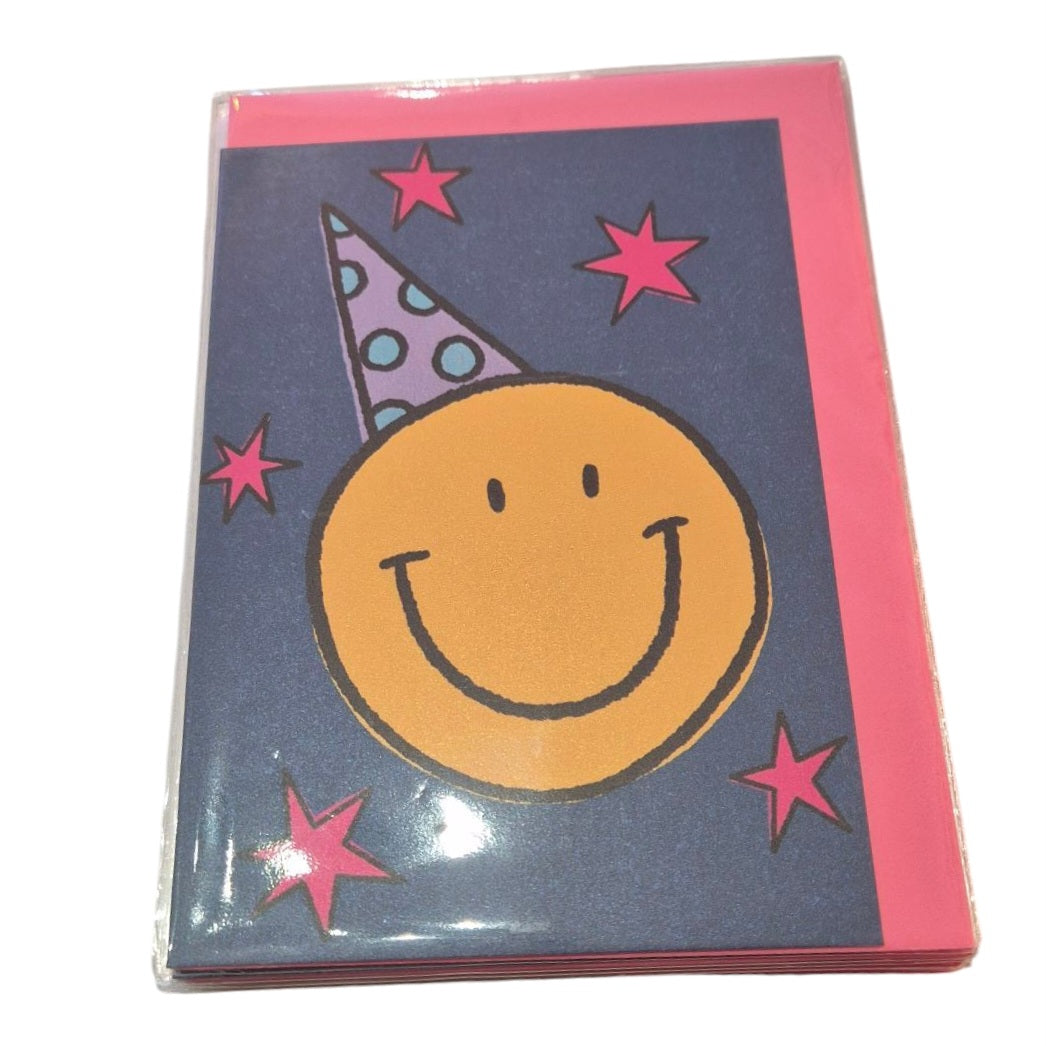 Smiley Party Hat Birthday Card