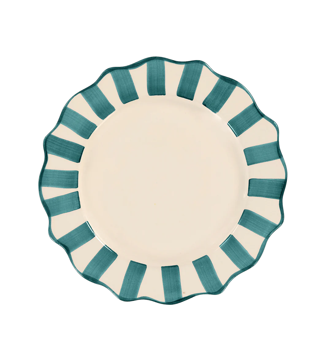 Pine Scalloped Dinner Plate from anna + nina