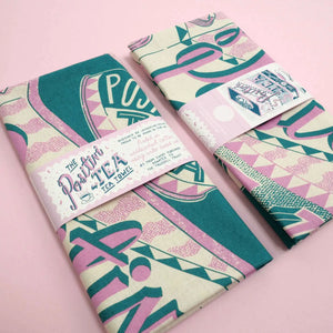 Positivity Tea Caddy Tea Towel
