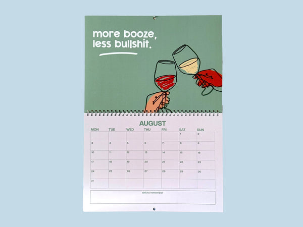 The Profanity Calendar 2026