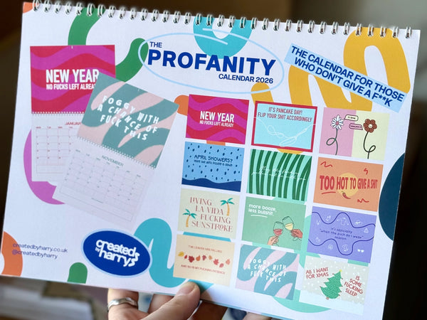 The Profanity Calendar 2026