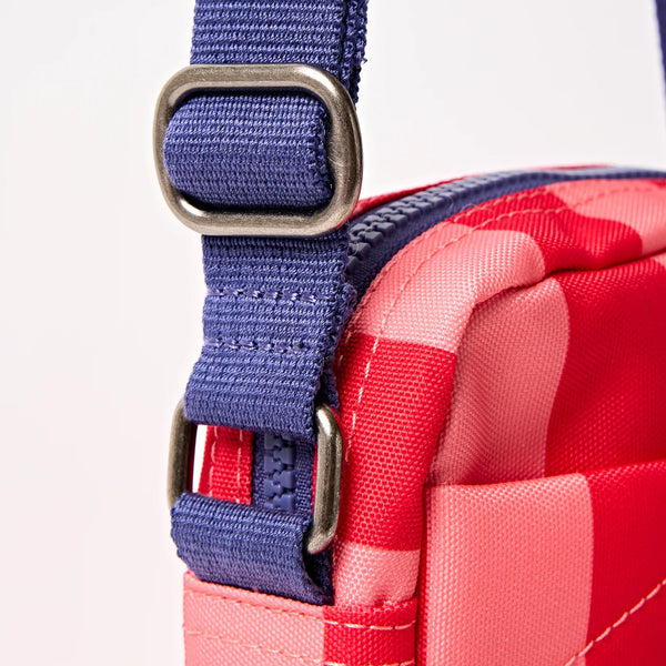 Bond Circus Print Recycled Canvas Crossbody Bag