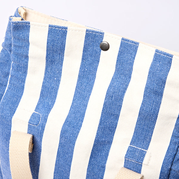 Hampstead Lunch Bag in Denim Stripe