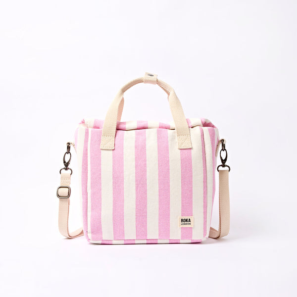 Hampstead Lunch Bag in Sherbert Stripe