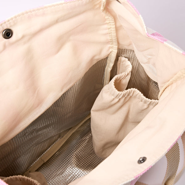 Hampstead Lunch Bag in Sherbert Stripe